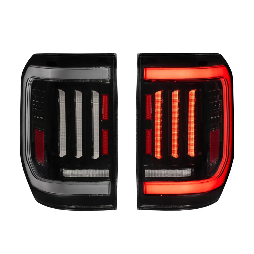 2022-2025 Ford Maverick Led Tail Lights Smoked Or Red (Pair) 1