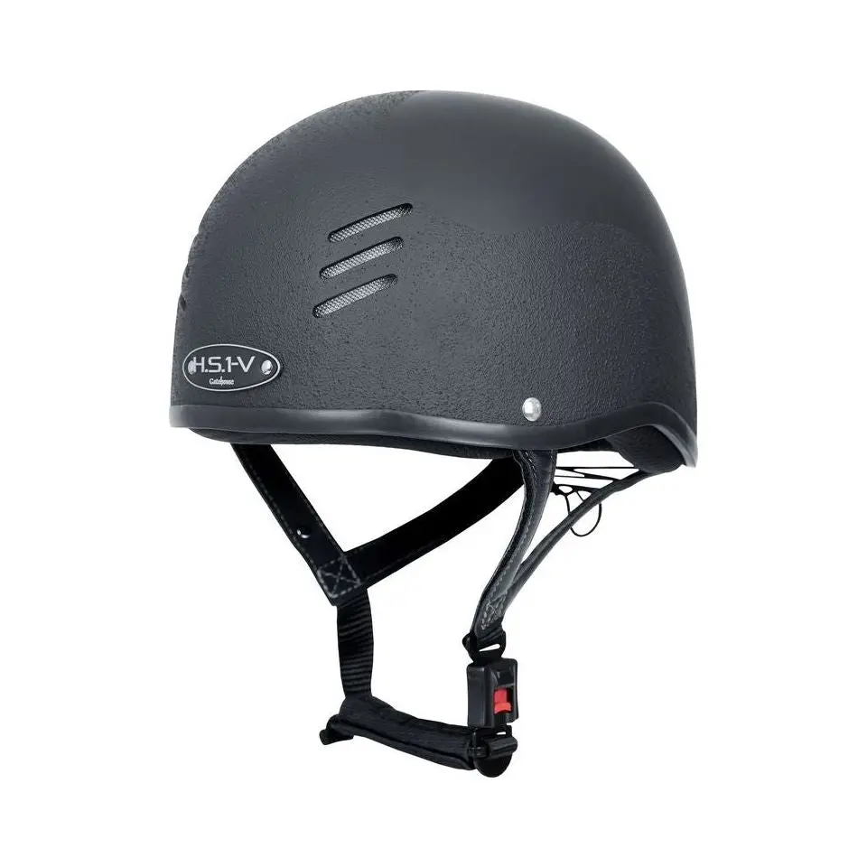 Gatehouse Hs1 Vented Jockey - Riding Hat - Matt Black 1