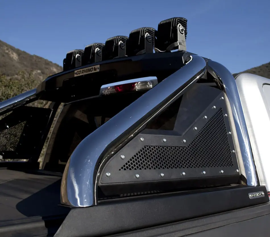Go Rhino Sport Bar 2.0 Complete Kit (Chase Rack & Actuated Retractable Light Mount) - 911600T 1