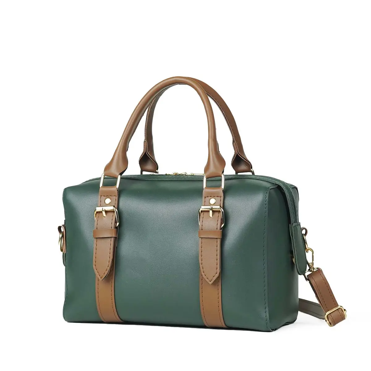 Fly Bag Green & Brown 1