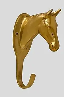 Brass Horsehead Hook 1