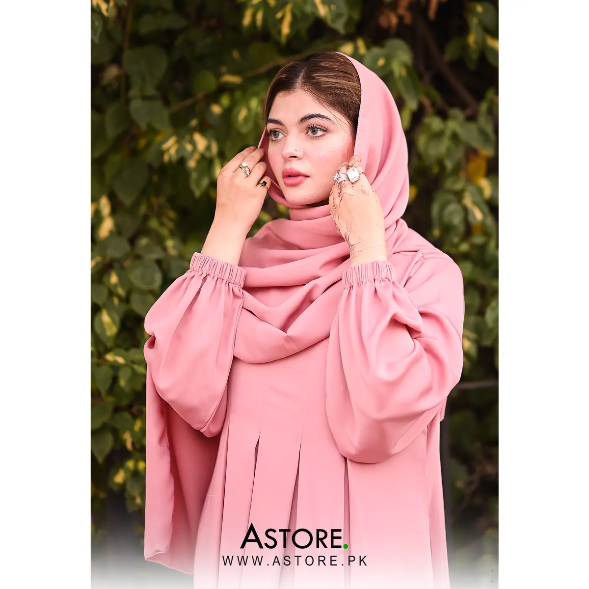 Diva Abaya (Pink) 3