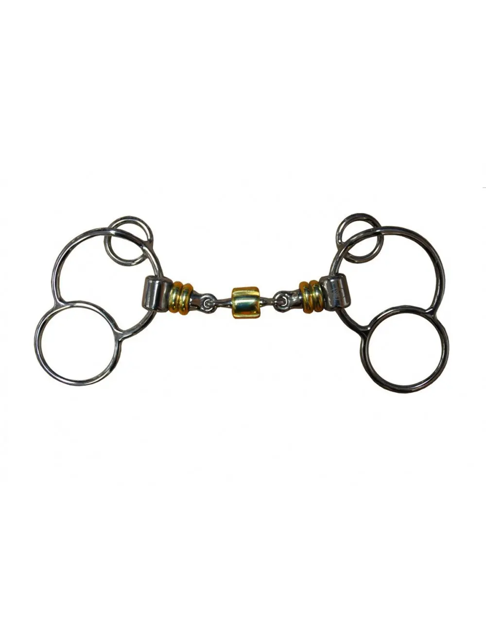 Jump'in German 3 Ring Bit With Rollers 1