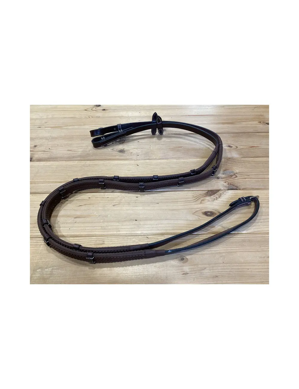 Jump'in Rubber Reins With Stops 1