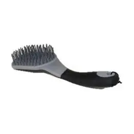 Kbf99 Antibacterial Mane And Tale Brush Black/Grey 1