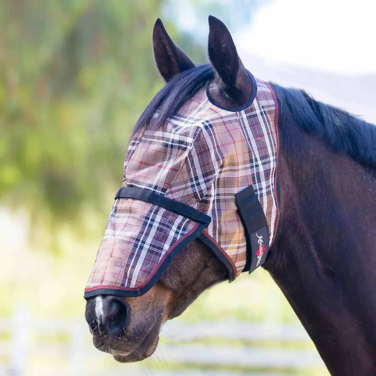 Fly Mask With Nose & 73% Uv Protection 1