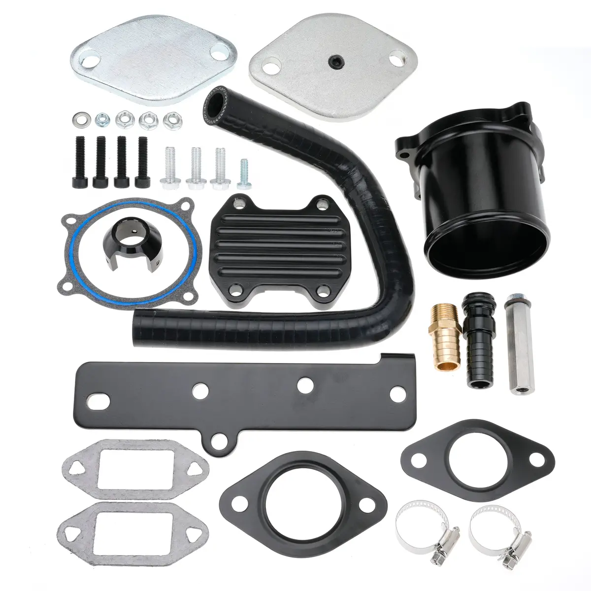 6.7 Cummins Egr Valve Delete Kit Cooler Throttle For Dodge Ram 6.7L 2013-2019 1