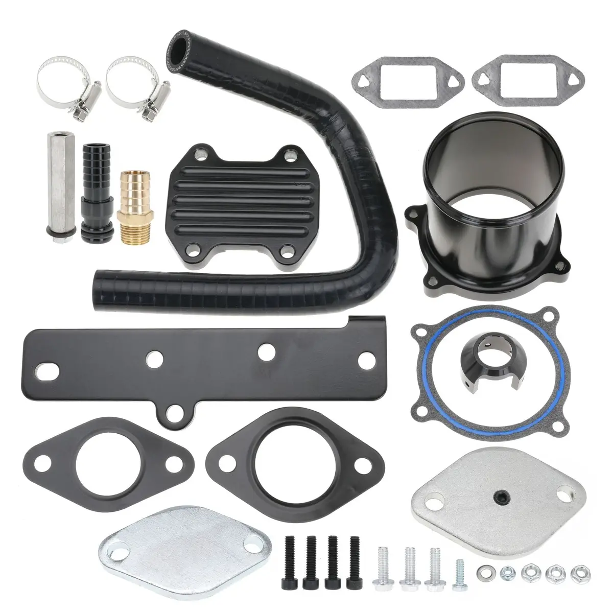 6.7 Cummins Egr Delete Cooler Throttle Valve Kit For Dodge Ram 2500 3500 (2013-2019) 1