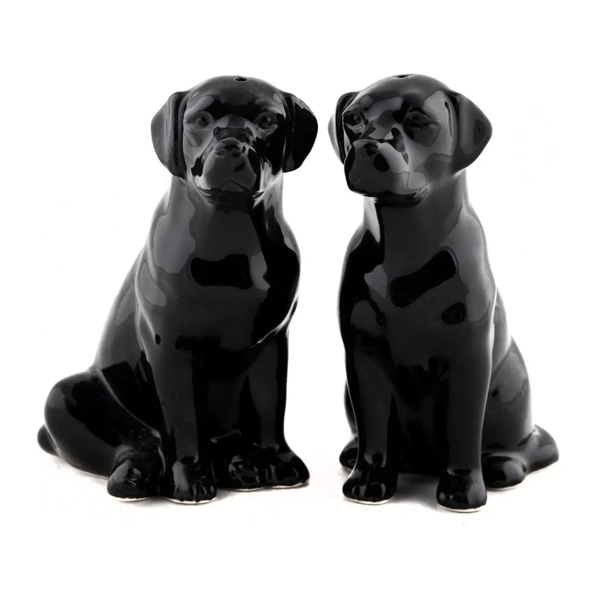 Labrador Salt And Pepper Pots 1