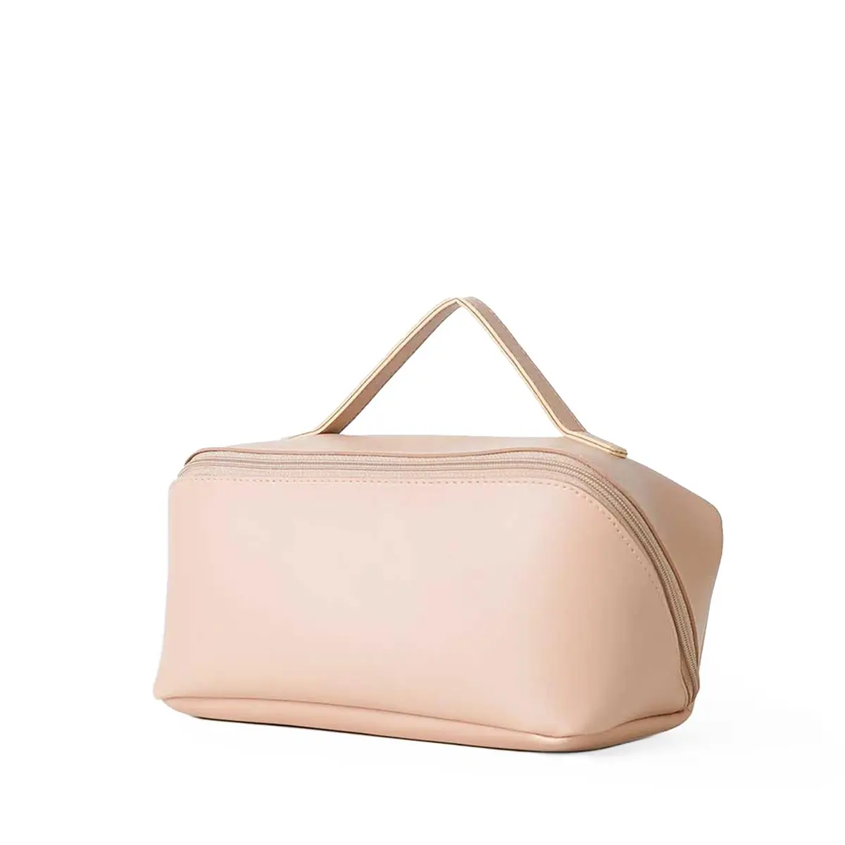 Large Capacity Travel Cosmetic Bag Peach 1