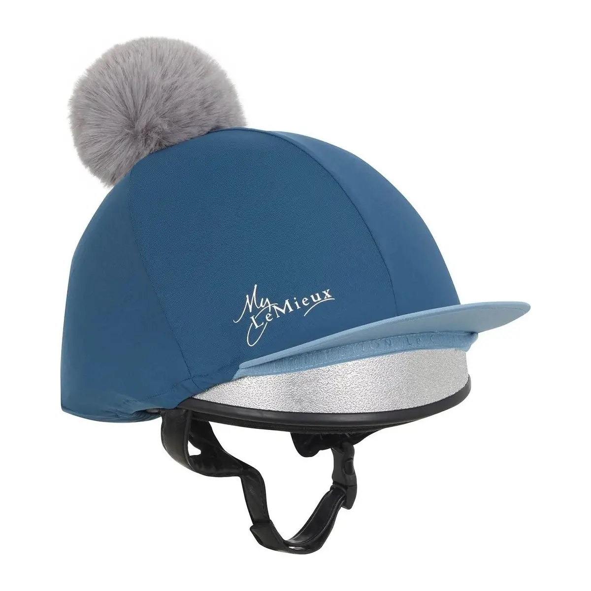 Le Mieux Pom Hat Silk Marine 1
