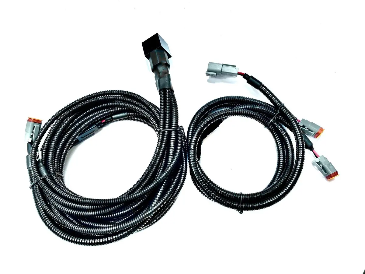 Spv Parts Dual Dt Connection Grille Light Harness For Rigid Industries Lights With Relay (Fits Many Vehicles) 1
