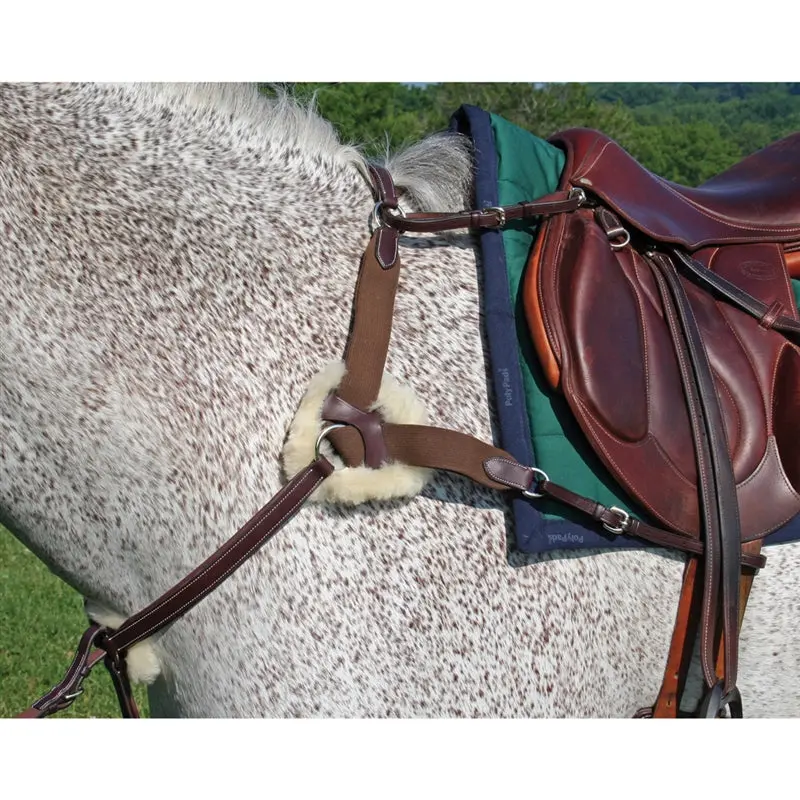 Nunn Finer 5-Way Breastplate - Brown Elastic 1