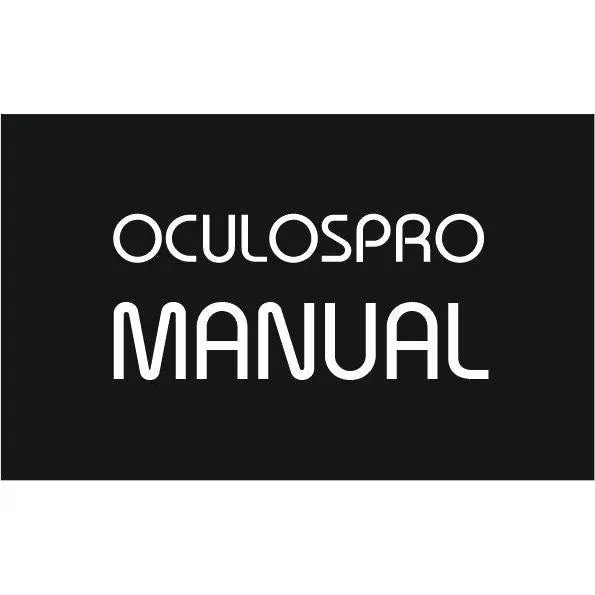 Oculospro Manual, To Help Set Up Your Camera. 1