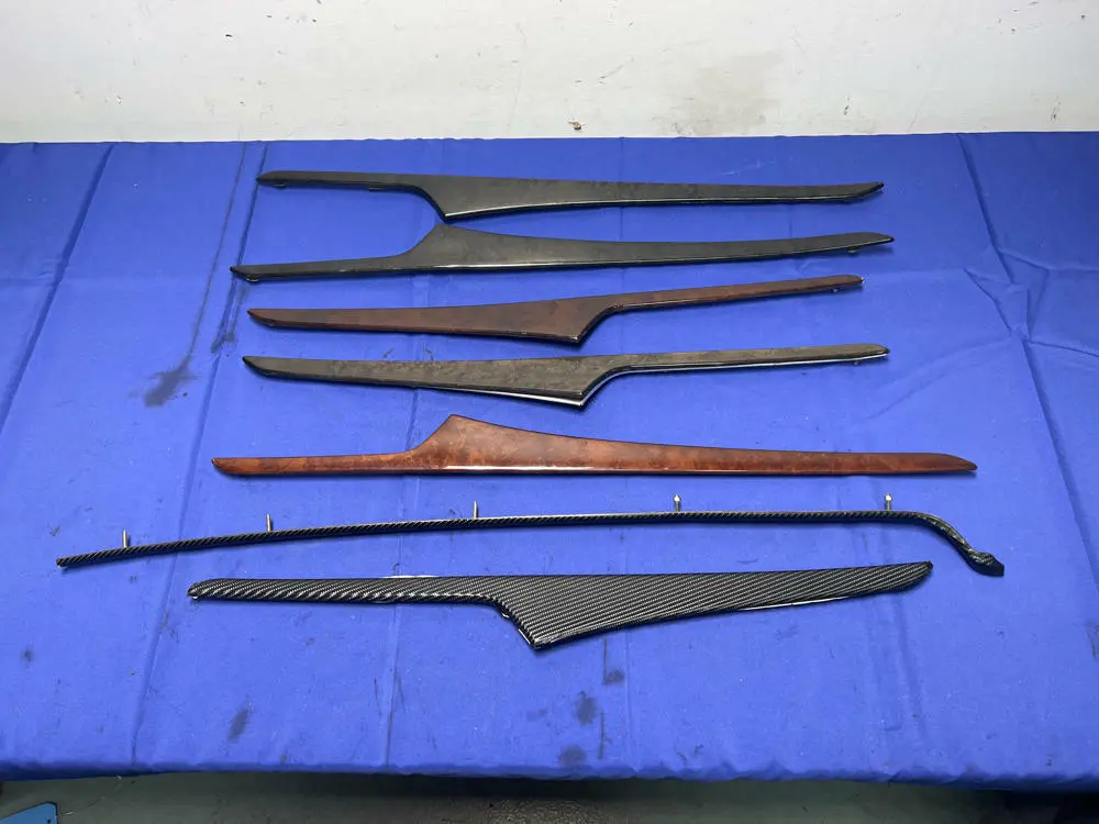 1999-02 Mercedes Benz W210 E55 Interior Wood Trim 094 1