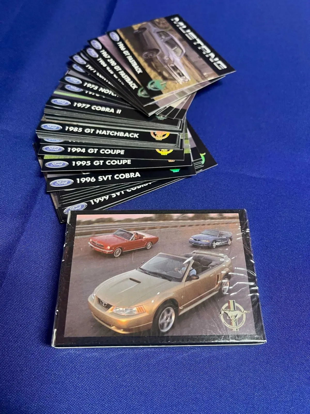1999 Mustang Commemorative Edition Collector Cards 1