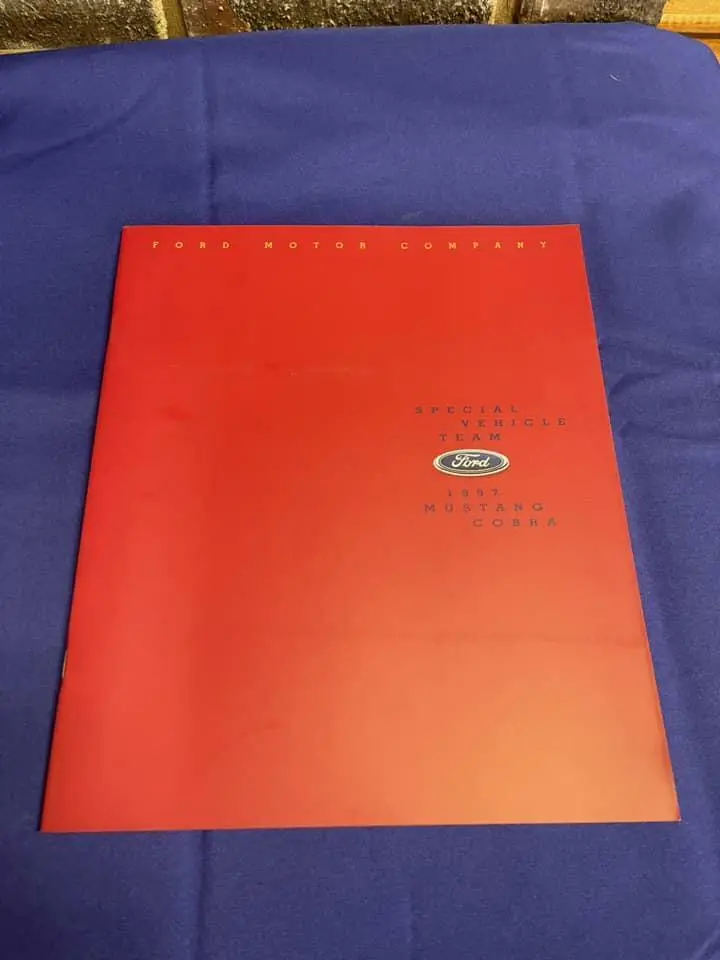 1997 Svt Cobra Dealer Brochure 1