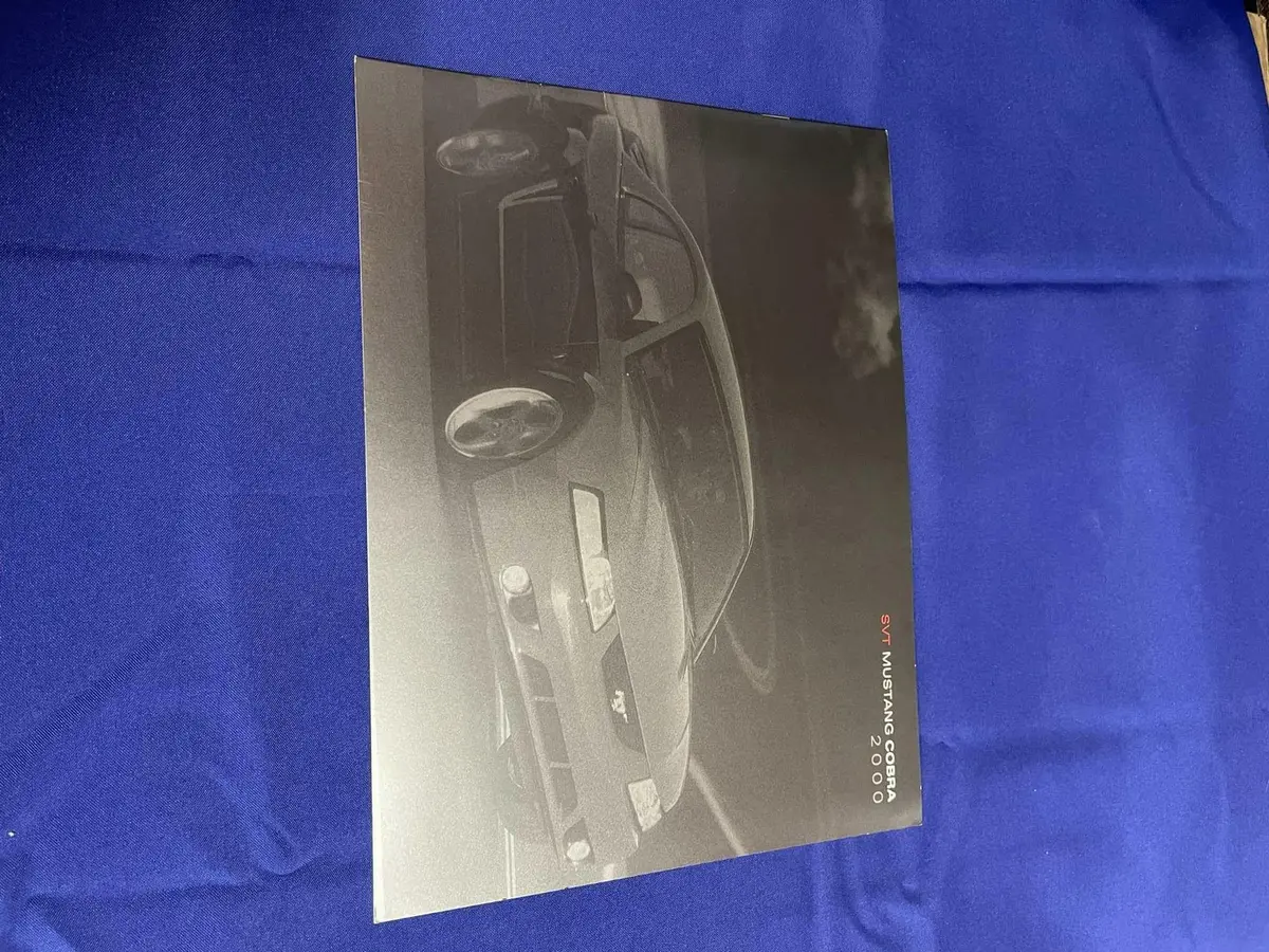 2000 Svt Cobra Dealer Brochure 1