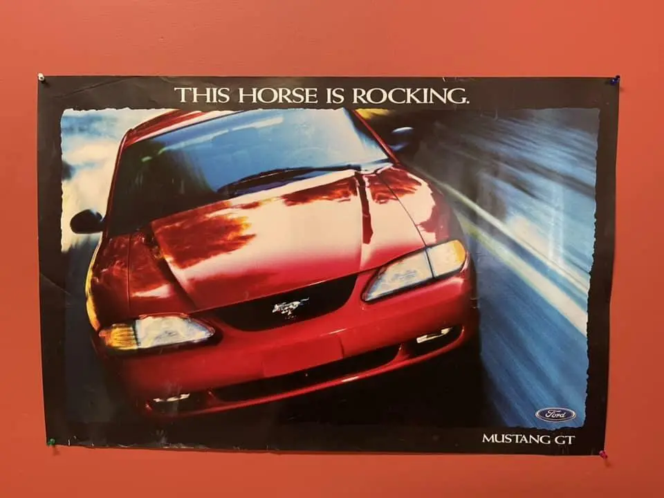 1997 Mustang Poster 1