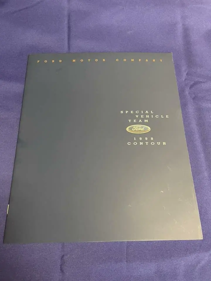 1998 Svt Contour Dealer Brochure 1