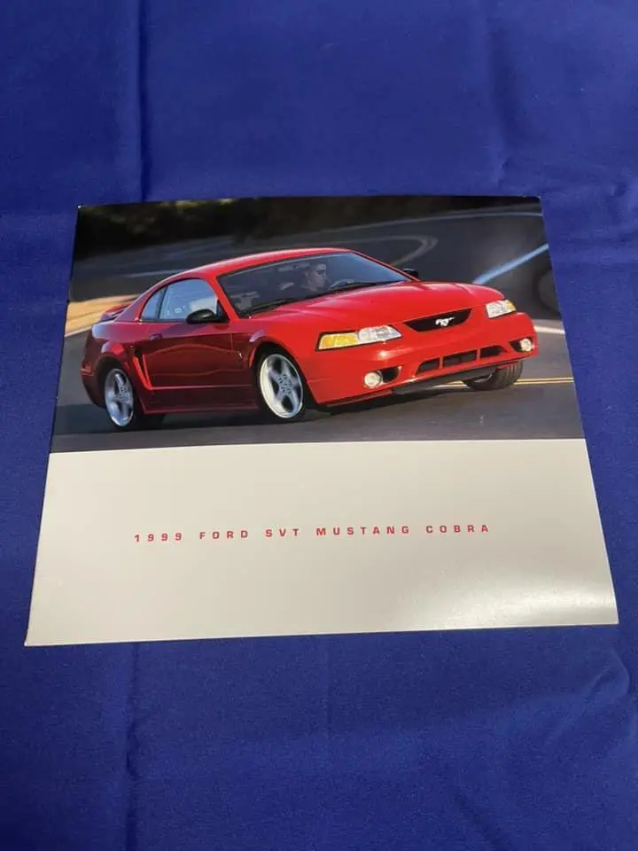 1999 Svt Cobra Dealer Brochure 1