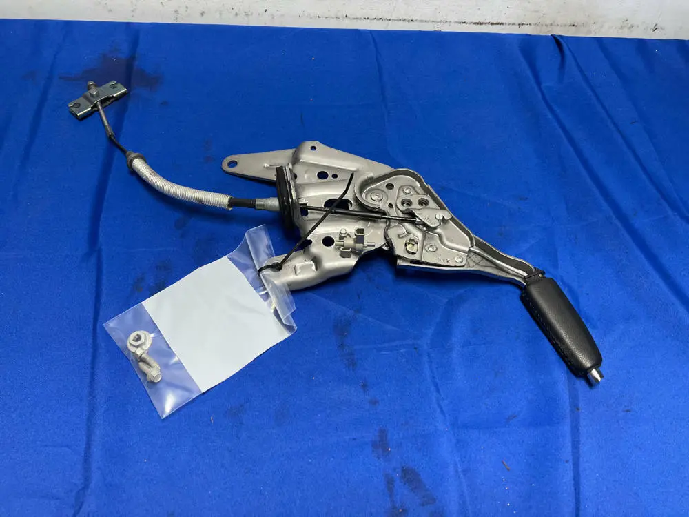 2015-23 Ford Mustang Black Leather Hand Brake Assembly 140 1