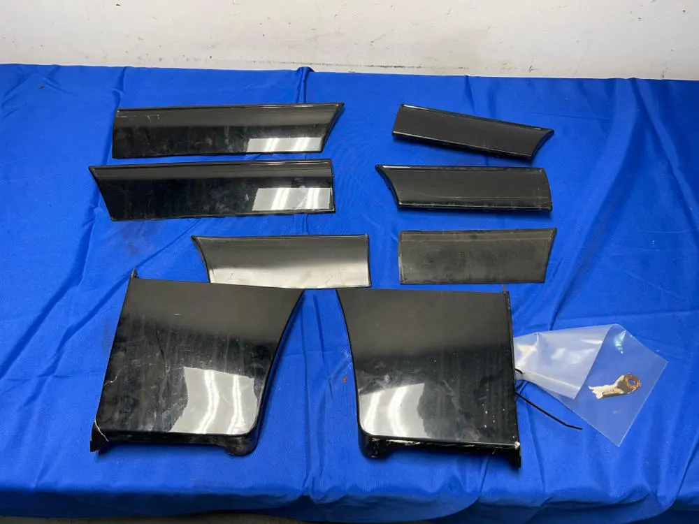 1987-93 Ford Mustang Lx Black Body Trim Moulding Pieces 157 1