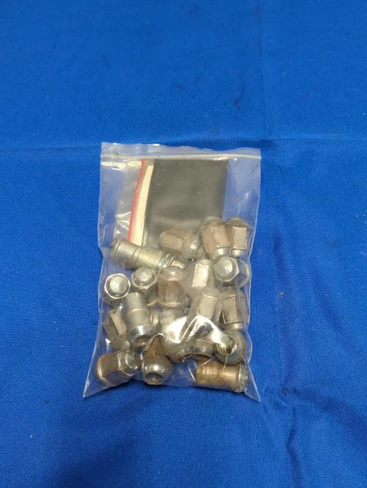 1999-04 Ford Mustang Gt V8 Set Oem Lug Nuts & Wheel Locks 170 1