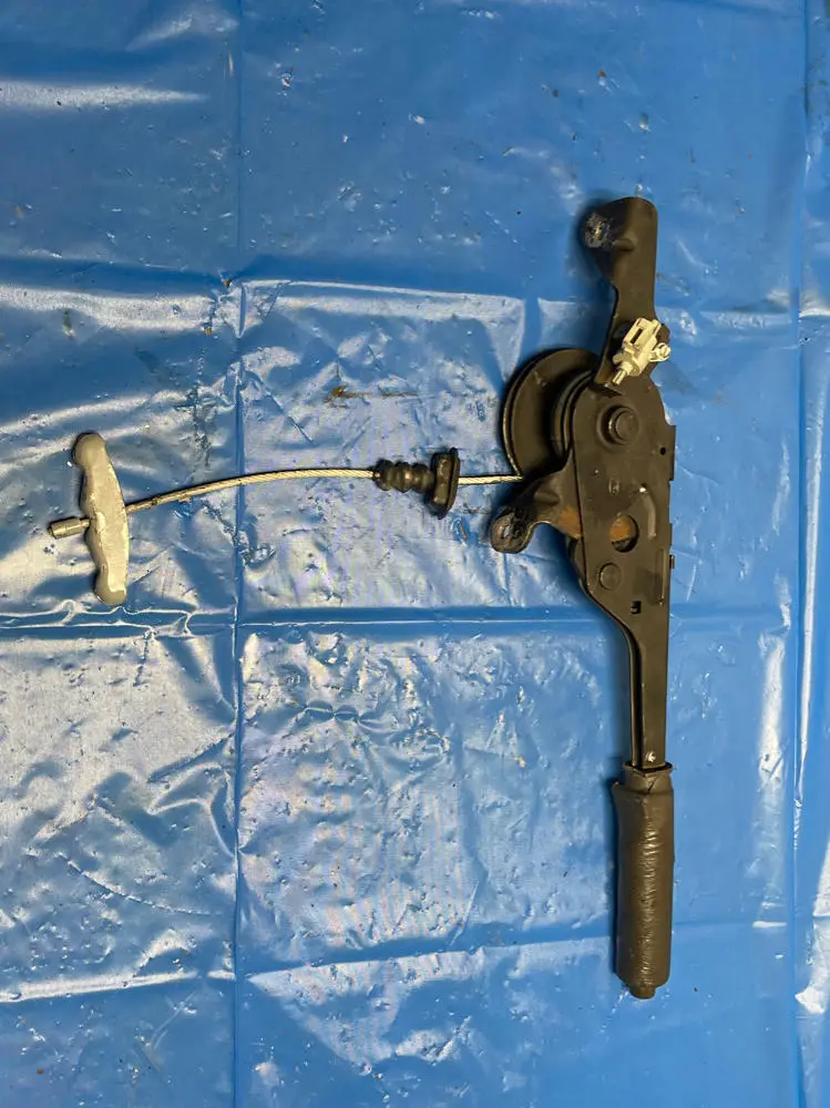 2003-04 Ford Mustang Svt Cobra E-Brake Handle Leather 191 1