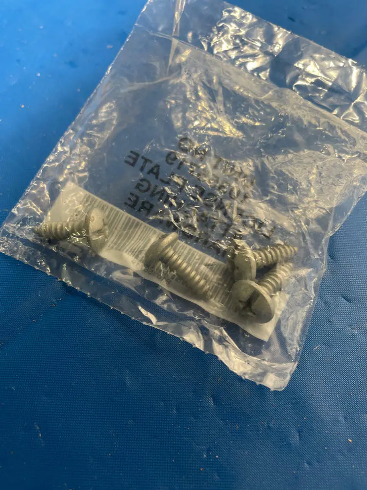 2018-23 Chevrolet Camaro Zl1 Front Plate Hardware New 169 1