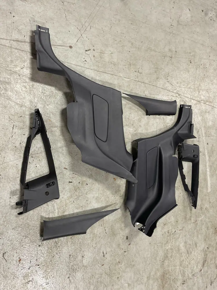 2015-23 Ford Mustang Gt Rear Interior Plastics (6 Pieces) 190 1