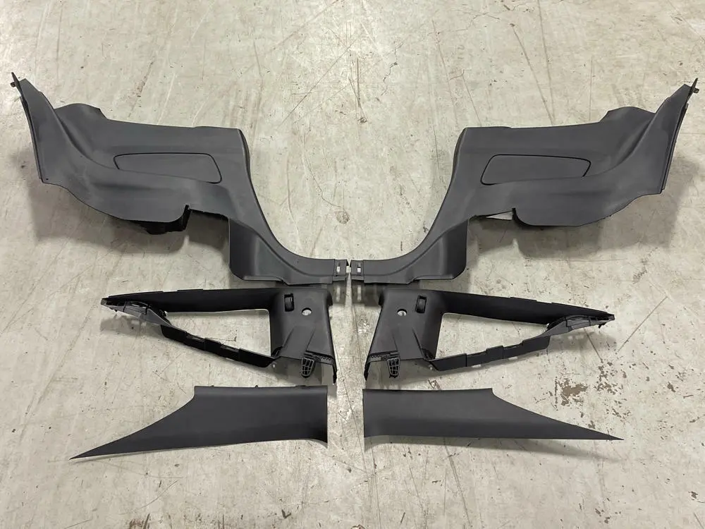 2015-17 Ford Mustang Rear Interior Plastics Set 193 1