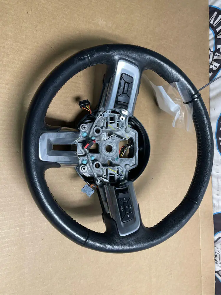 2015-23 Ford Mustang Steering Wheel Leather W/ Paddles 210 1