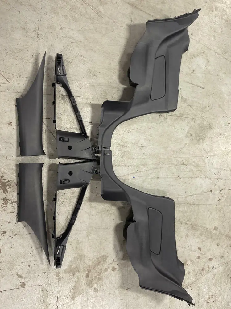 2018-23 Ford Mustang Gt Rear Interior Plastics 6 Pieces 207 1