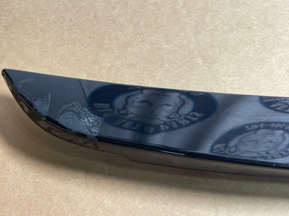 2015-17 Ford Mustang Gt Oem Spoiler/ Lip Paint Code G1-Shadow Black 207 2