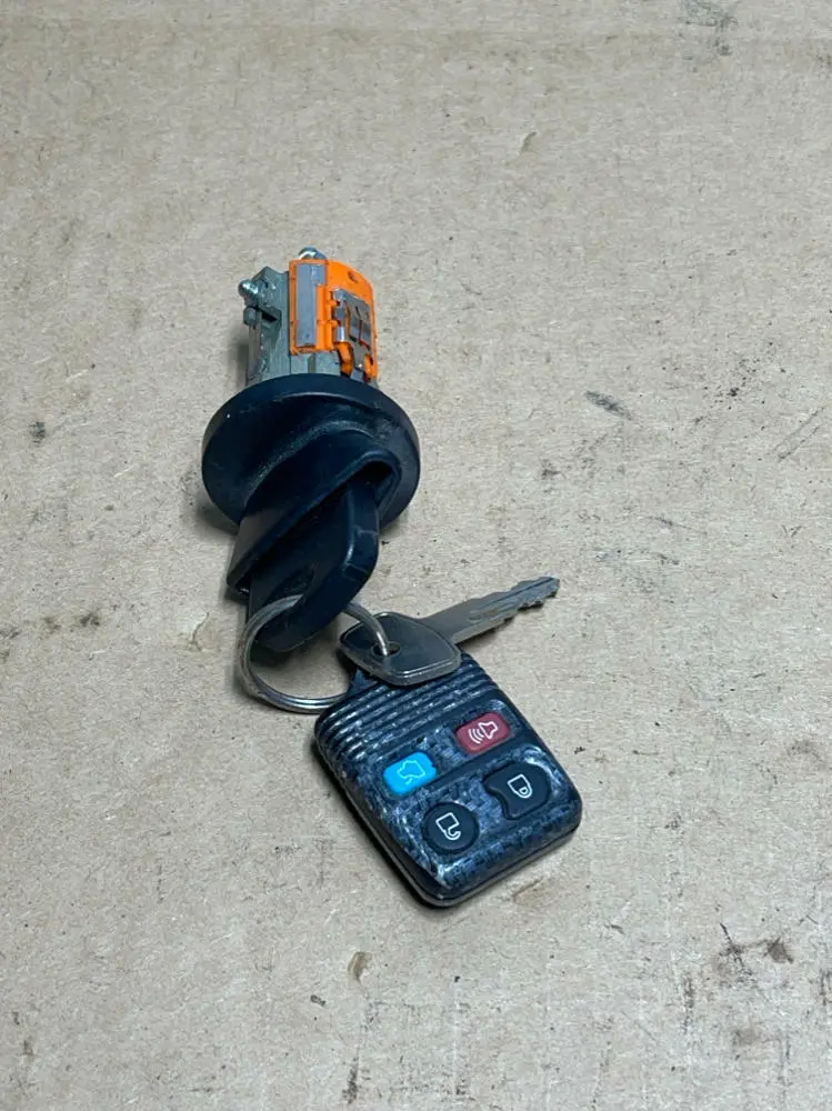 2003-04 Ford Mustang Svt Cobra Ignition, Key & Key Fob 218 1