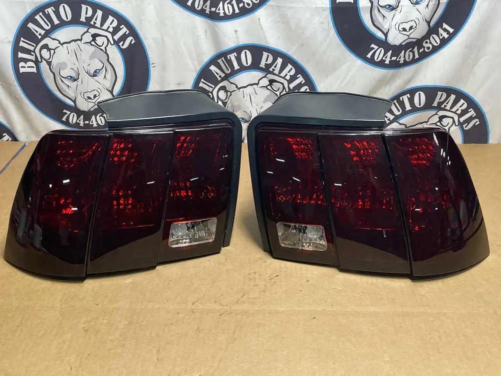 1999-04 Ford Mustang Svt Cobra Gt Saleen Raxiom Smoked Tail Lights 218 1