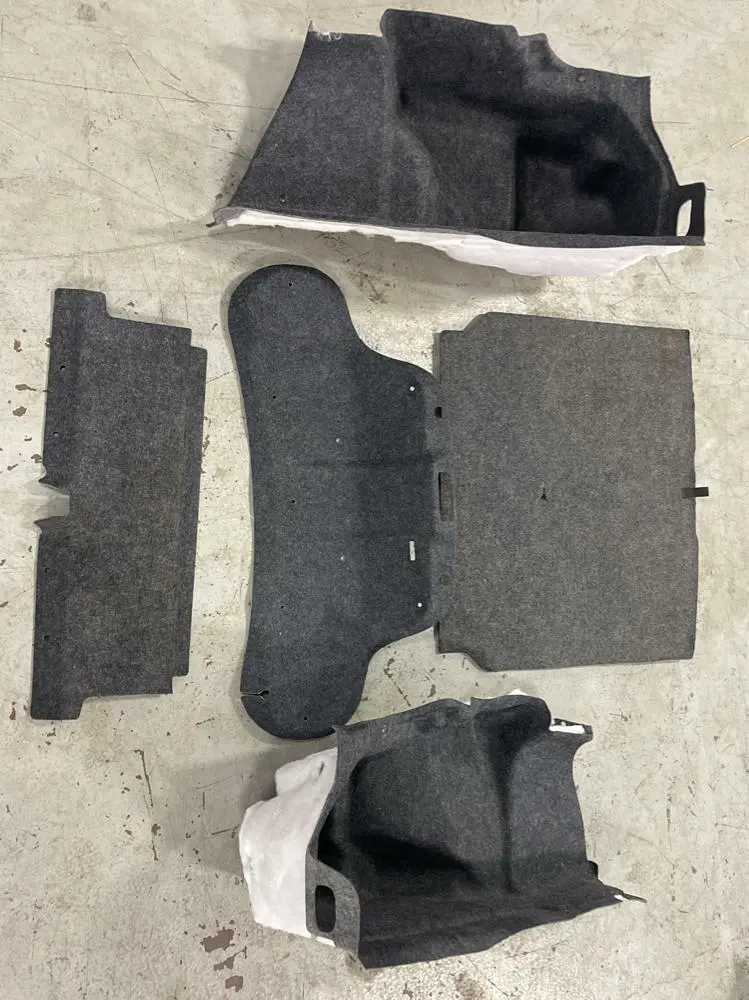 2015-17 Ford Mustang Rear Trunk Interior Set 198 1
