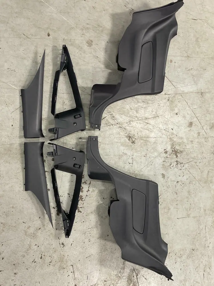 2015-17 Ford Mustang Coupe Rear Interior Plastics Set (6 Pieces) 198 1