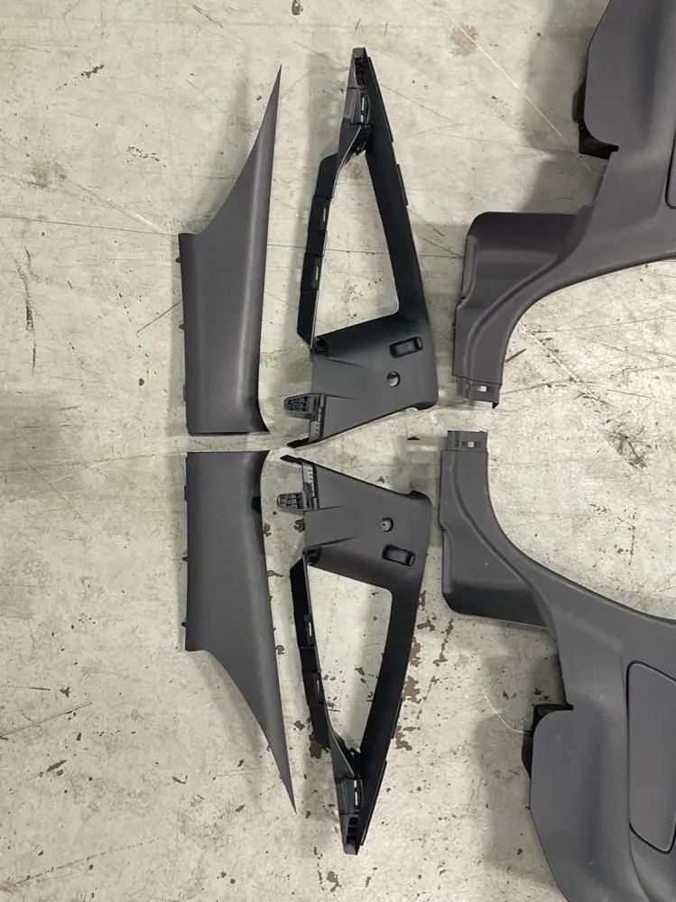 2015-17 Ford Mustang Coupe Rear Interior Plastics Set (6 Pieces) 198 2