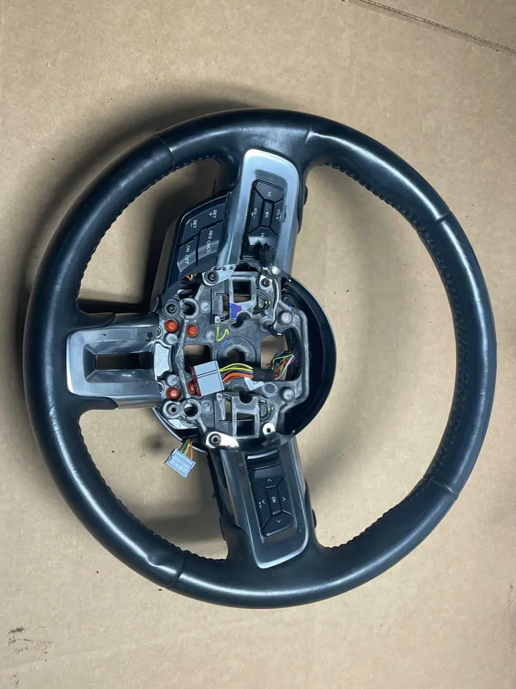 2018-23 Ford Mustang Leather Steering Wheel 62K Miles 217 1