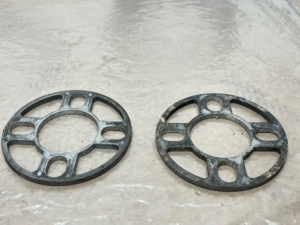 1987-93 Ford Mustang Gt 4 Lug Spacer Plates 201 1