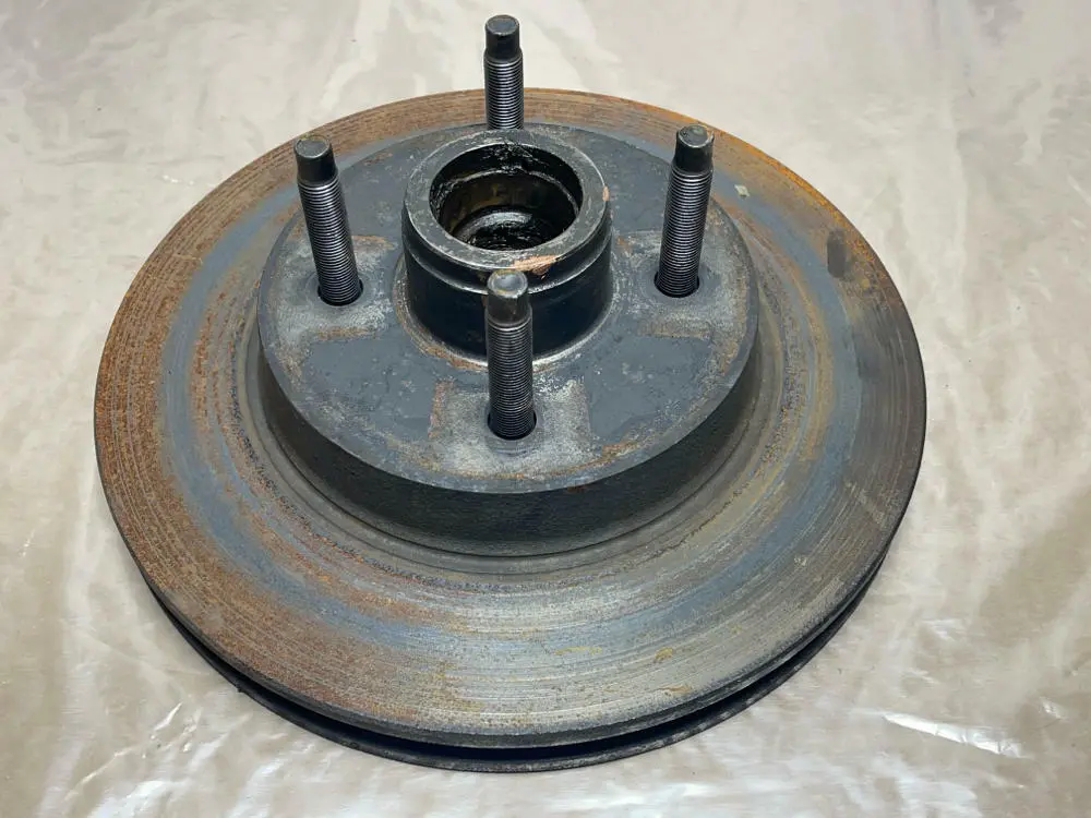1987-93 Ford Mustang Gt Passenger Front Rh Hub/Rotor- 4 Lug 201 1