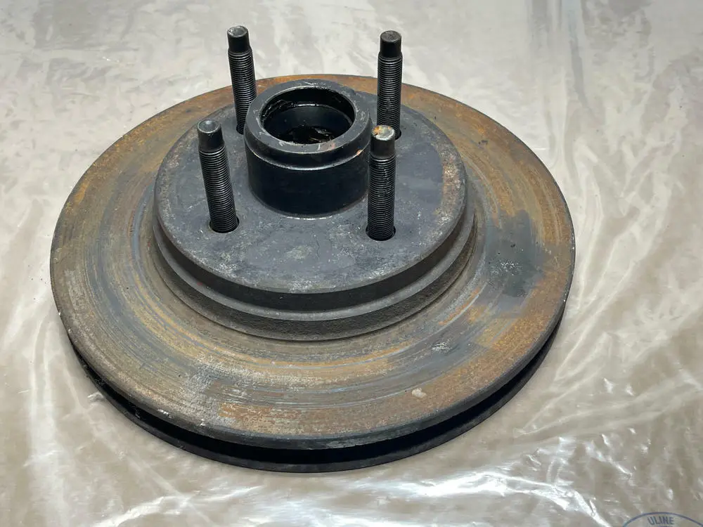 1987-93 Ford Mustang Gt Driver Front Lh Hub/Rotor- 4 Lug 201 1