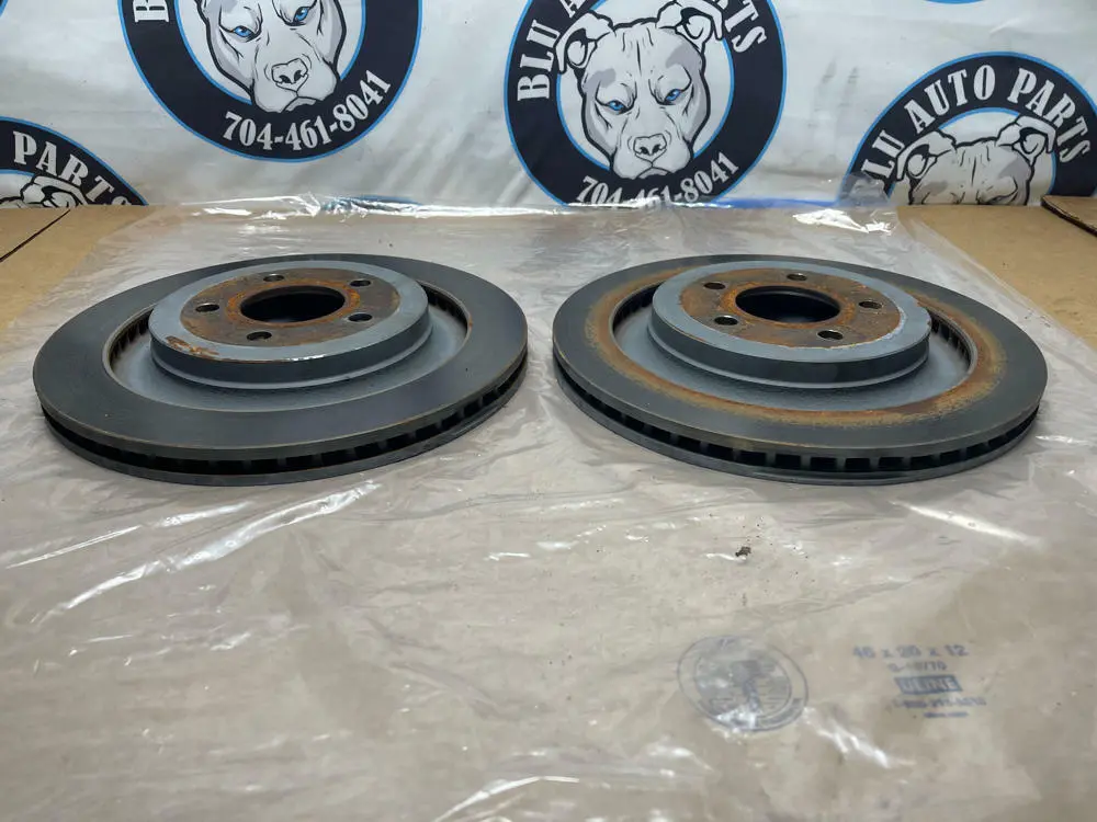 2015-17 Ford Mustang Gt Rear Brake Rotors- 21K Miles 222 2