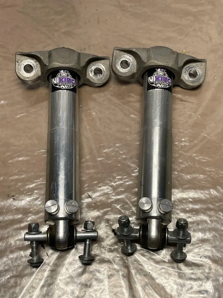 2015-23 Ford Mustang Crusader Gt Viking Double Adjustable Rear Shocks 222 1