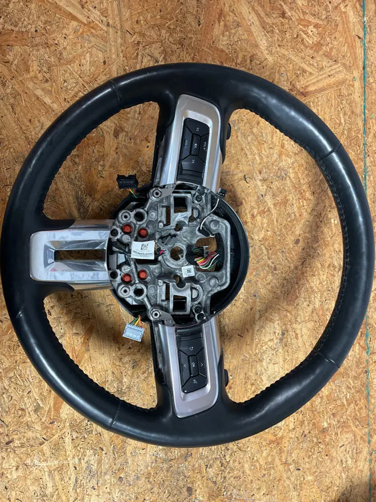 2018-23 Ford Mustang Mach One Leather Steering Wheel W/ Paddles- 10R80 213 1
