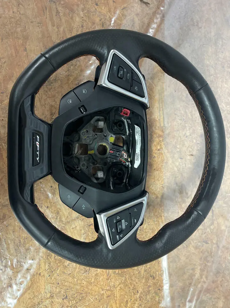 2016-23 Chevrolet Camaro Ss 50Th Leather Steering Wheel 38K Miles Oem 199 1