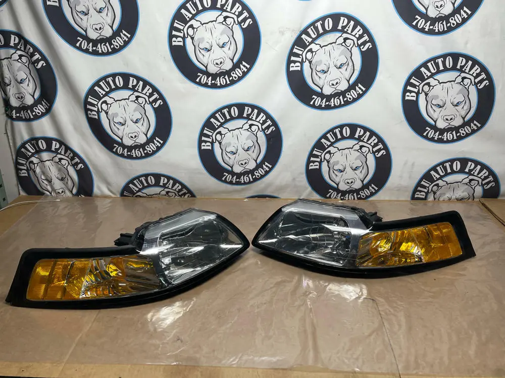 1999-04 Ford Mustang Gt Svt Repop Headlights 233 1