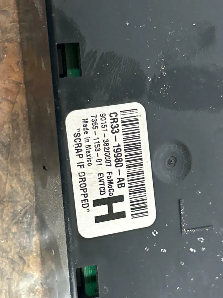 2011-14 Ford Mustang Gt Climate Temperature Control Module 231 2